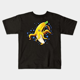 Banana Octopus Kids T-Shirt